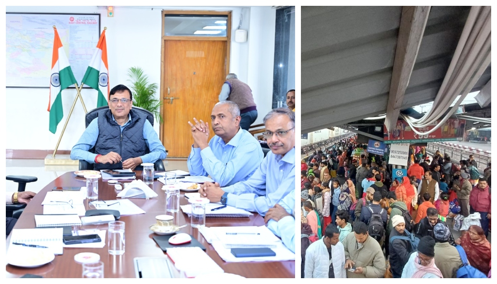 East Central Railway Reviews Strategy to Manage Kumbh Passenger Rush