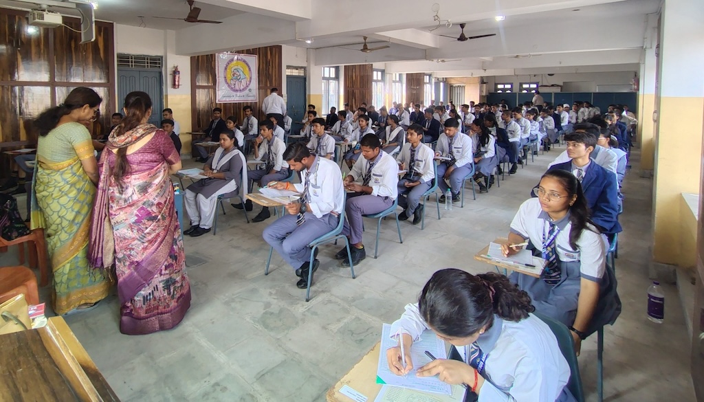 ICSE Class 10 Board Exams Begin at Jesus and Mary Academy, Patna