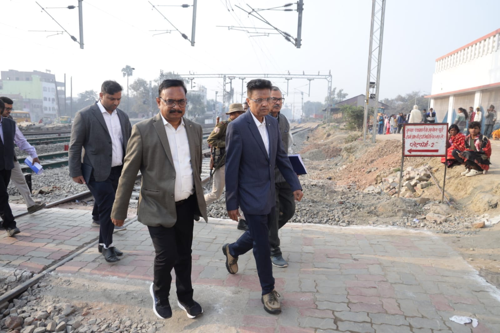 Kiul-Gaya Railway Doubling Project Completed as Railway Commissioner Inspects Final Section 