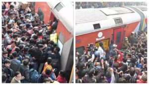 Scuffle at Patna Junction as RPF Struggles to Control Maha Kumbh Rush