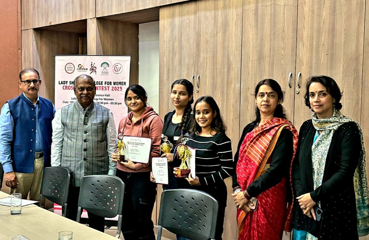 Lady Shri Ram College Hosts Crossword Contest Celebrating Puzzle-Solving Excellence