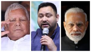 Lalu and Tejashwi Criticise PM Modi’s Bihar Visit, Call It an Election Gimmick