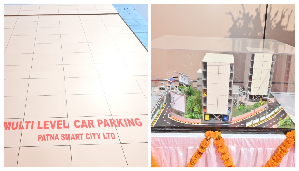 Patna’s First Hydraulic Parking Inaugurated by Bihar CM Nitish Kumar