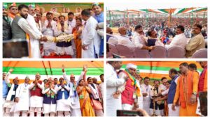 NDA Leaders Rally in Darbhanga