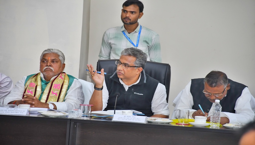 Minister Nitish Mishra Highlights Gaya’s Development Plans; Amritsar-Kolkata Corridor, Biodiversity Park, and Zoo Proposed