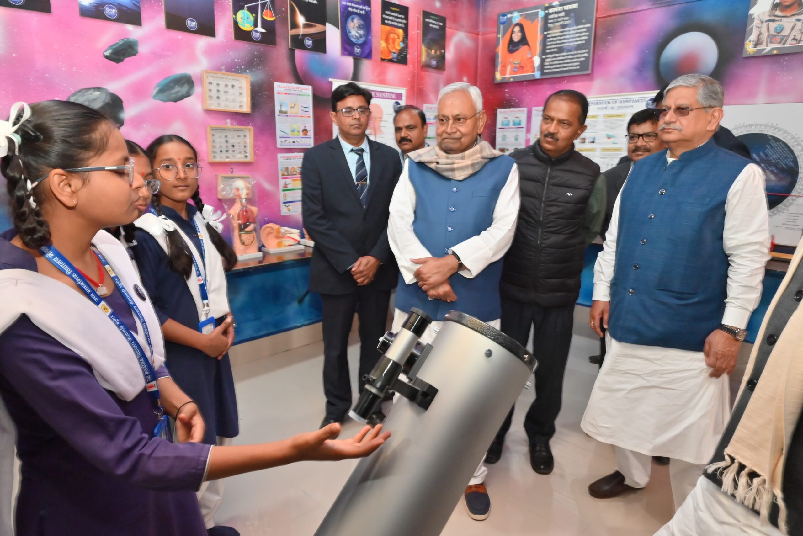 Bihar CM Nitish Kumar Unveils Development Projects Worth Rs 438 Crore in Munger