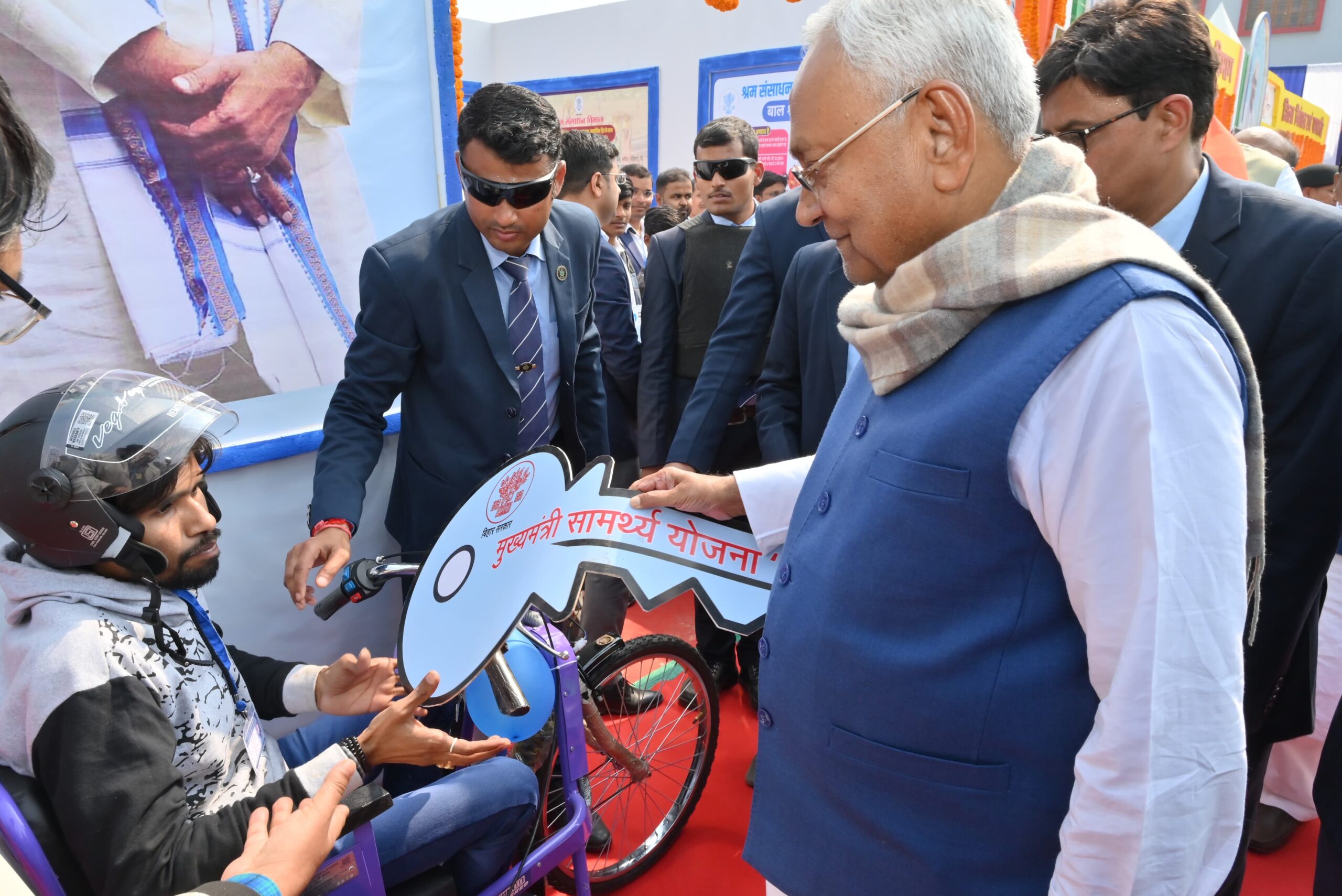 Bihar CM Nitish Kumar Unveils Development Projects Worth Rs 438 Crore in Munger