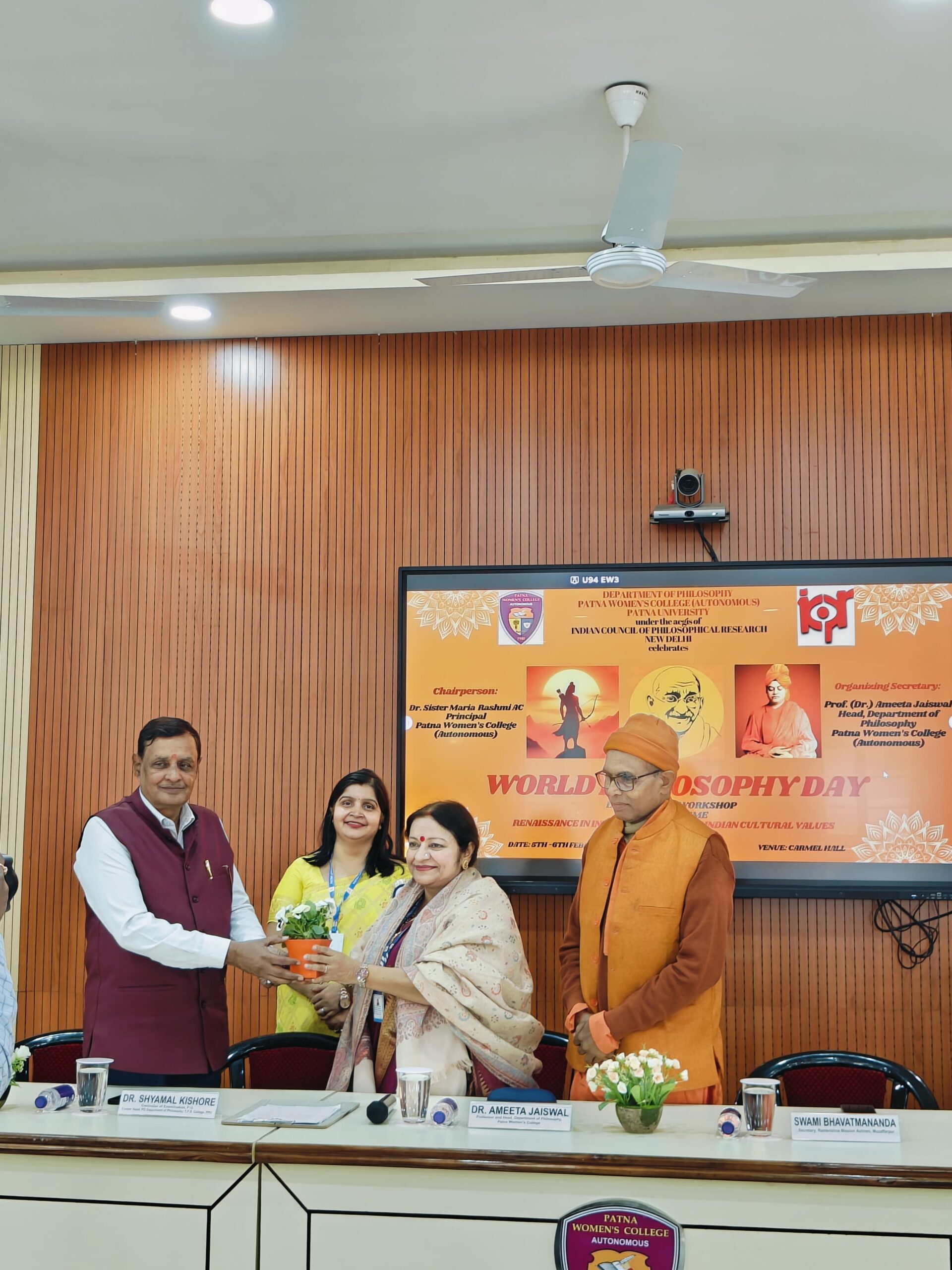 Patna Women’s College Hosts Workshop on Indian Cultural Values and Renaissance