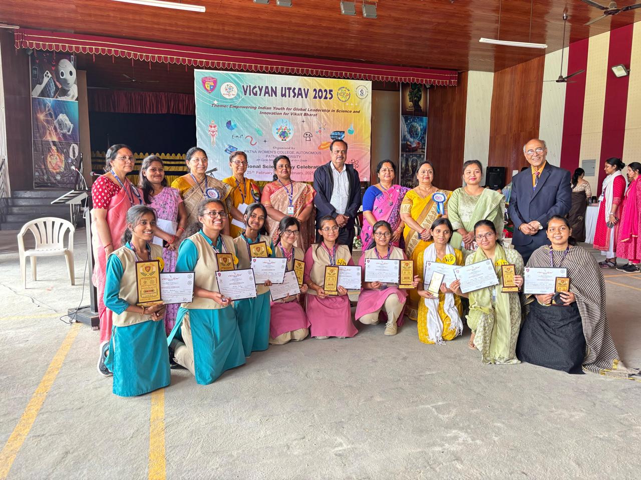 Patna Women's College Celebrates Science and Innovation at Vigyan Utsav 2025