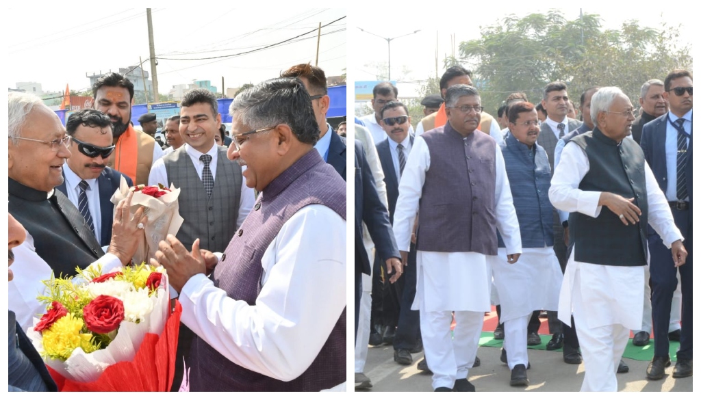 Pragati Yatra: Ravi Shankar Prasad Hails CM Nitish Kumar’s Infrastructure Push in Patna