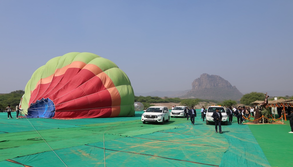 Hot Air Balloon Rides to Boost Tourism in Rohtas