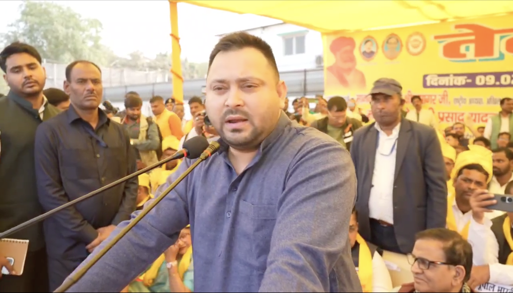 Had I Joined Hands with BJP, I Would Be CM Too, But I Don’t Crave Power Like Nitish: Tejashwi