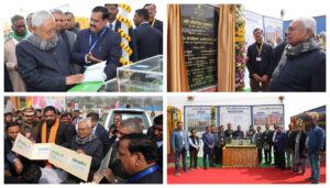 CM Nitish Kumar Inaugurates Rs. 100 Crore Projects at Bihar Agricultural University