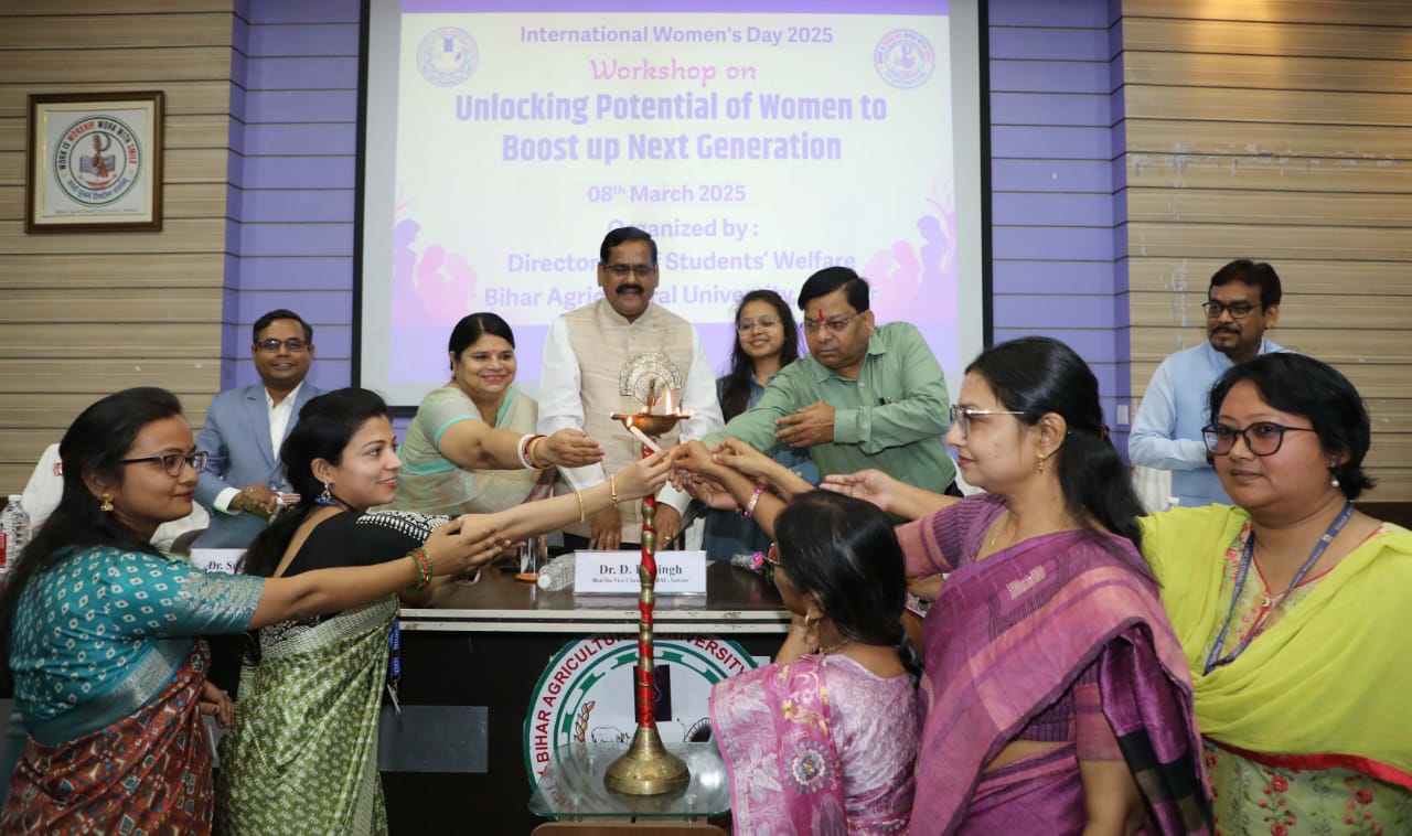 Empowering Women for the Future: Bihar Agricultural University Hosts Workshop on Unlocking Potential