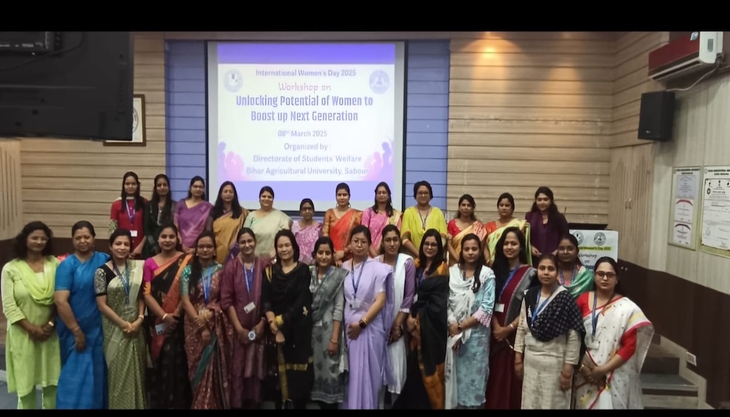 Empowering Women for the Future: Bihar Agricultural University Hosts Workshop on Unlocking Potential