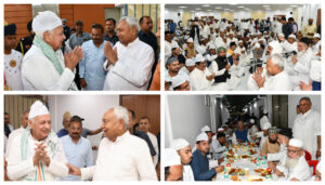 Bihar CM Nitish Kumar Hosts Dawat-e-Iftar, Emphasizes Communal Harmony in Bihar