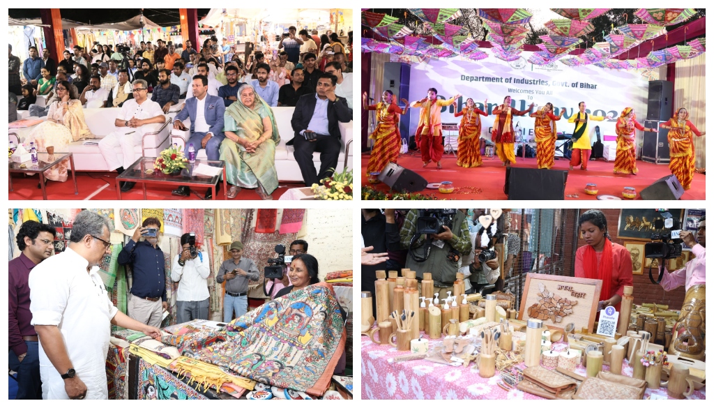 Bihar Diwas Celebrated With Cultural Extravaganza at Delhi Haat