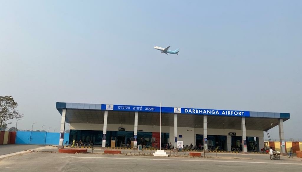 Two New Flight Pairs to Operate From Darbhanga Airport, 20 Aircraft to Operate From April 4