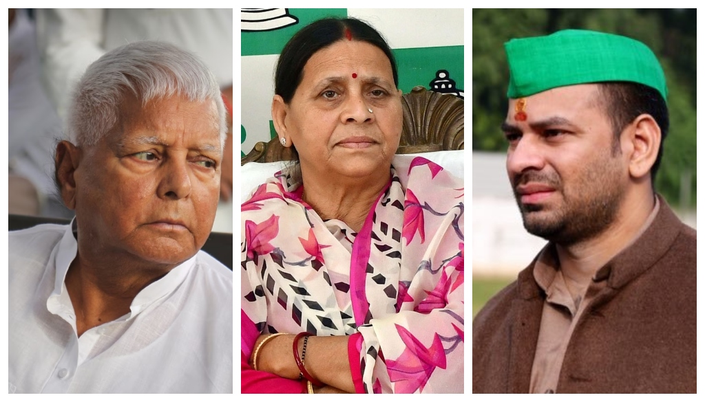 ED Summons Lalu, Rabri and Tej Pratap In Land-For-Jobs Scam Investigation