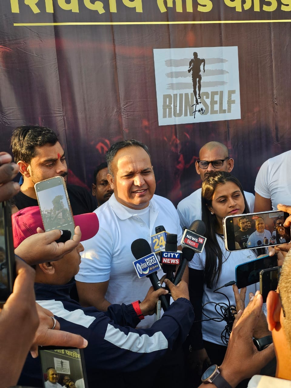 Shivdeep Lande Returns to Munger, Ignites Youth Movement with ‘Run for Self’