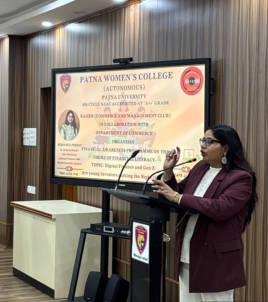 Patna Women’s College Hosts Financial Awareness Programme on Digital Finance for Gen Z