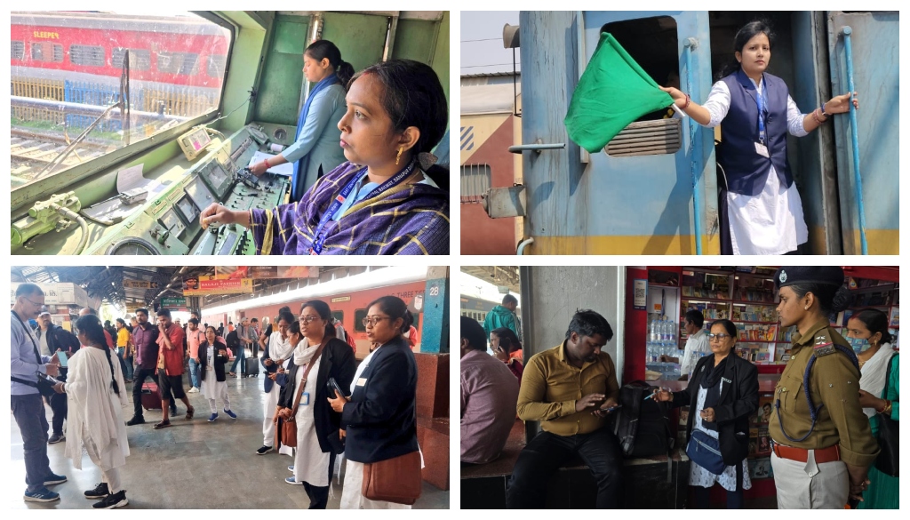 Women Take Charge: East Central Railway Marks International Women's Day With All-Women Operations