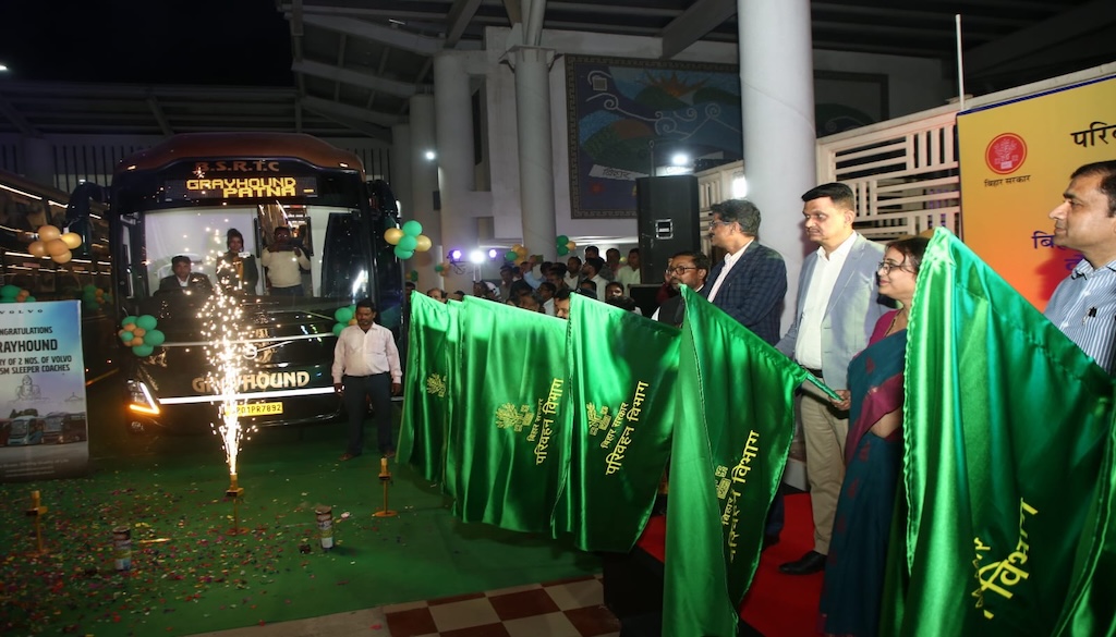 Patna-Jamshedpur Volvo Bus Service Launched With Modern Facilities