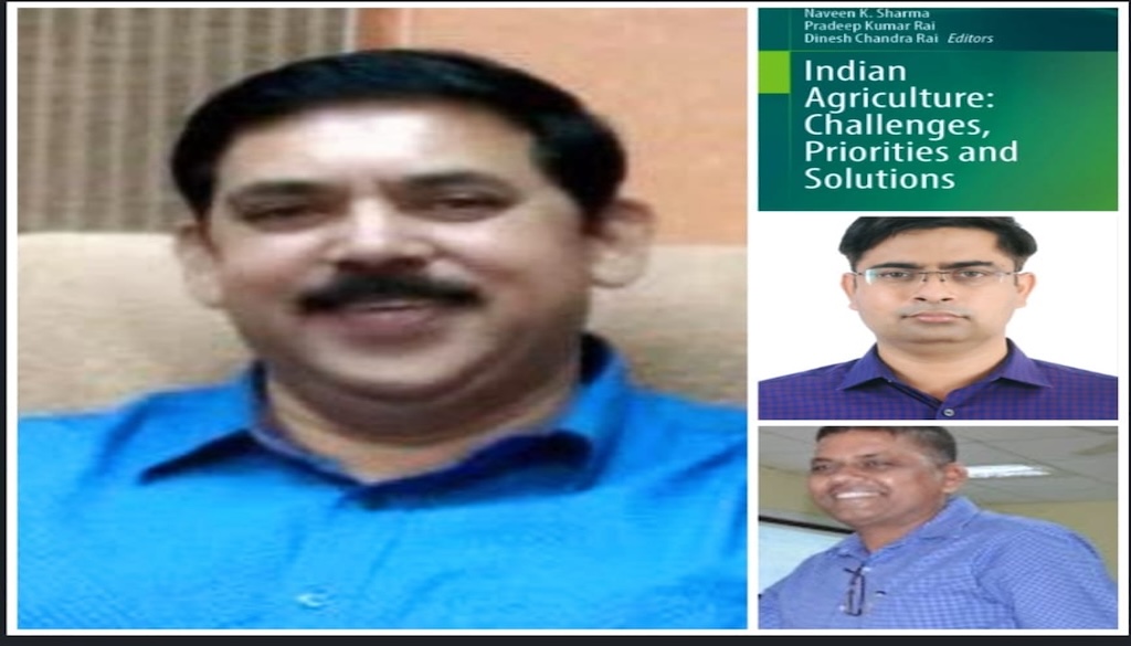 Springer Nature Publishes BRABU Vice-Chancellor’s Critical Work On Indian Agriculture Challenges And Solutions