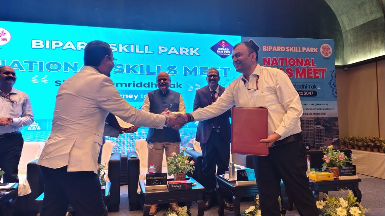 NITI Aayog CEO B.V.R. Subrahmanyam Addresses National Skills Meet in Patna
