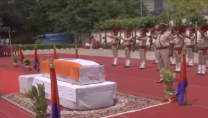 Martyred BSF Officer Imtiaz’s Body Brought to Patna