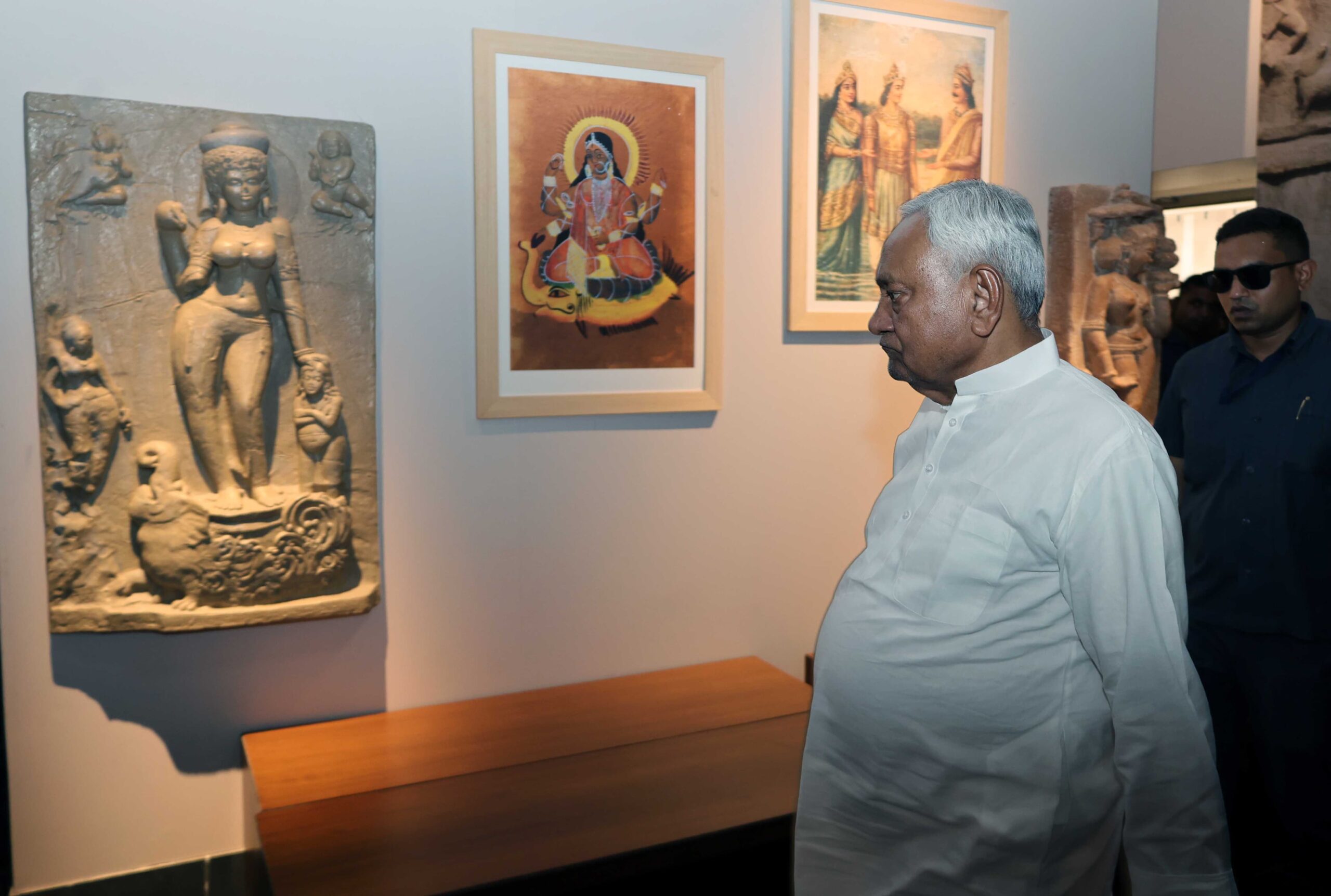 Bihar CM Nitish Kumar Reviews Museum Tunnel Project in Patna