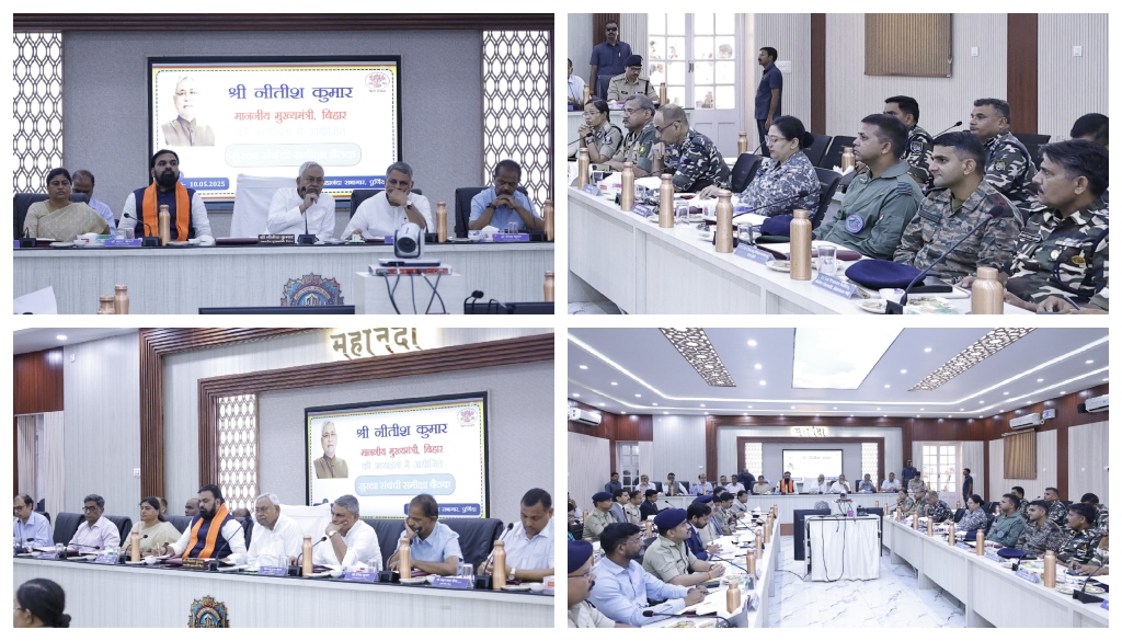Bihar CM Nitish Kumar Holds High-Level Border Security Review in Purnia Amid Indo-Pak Tensions