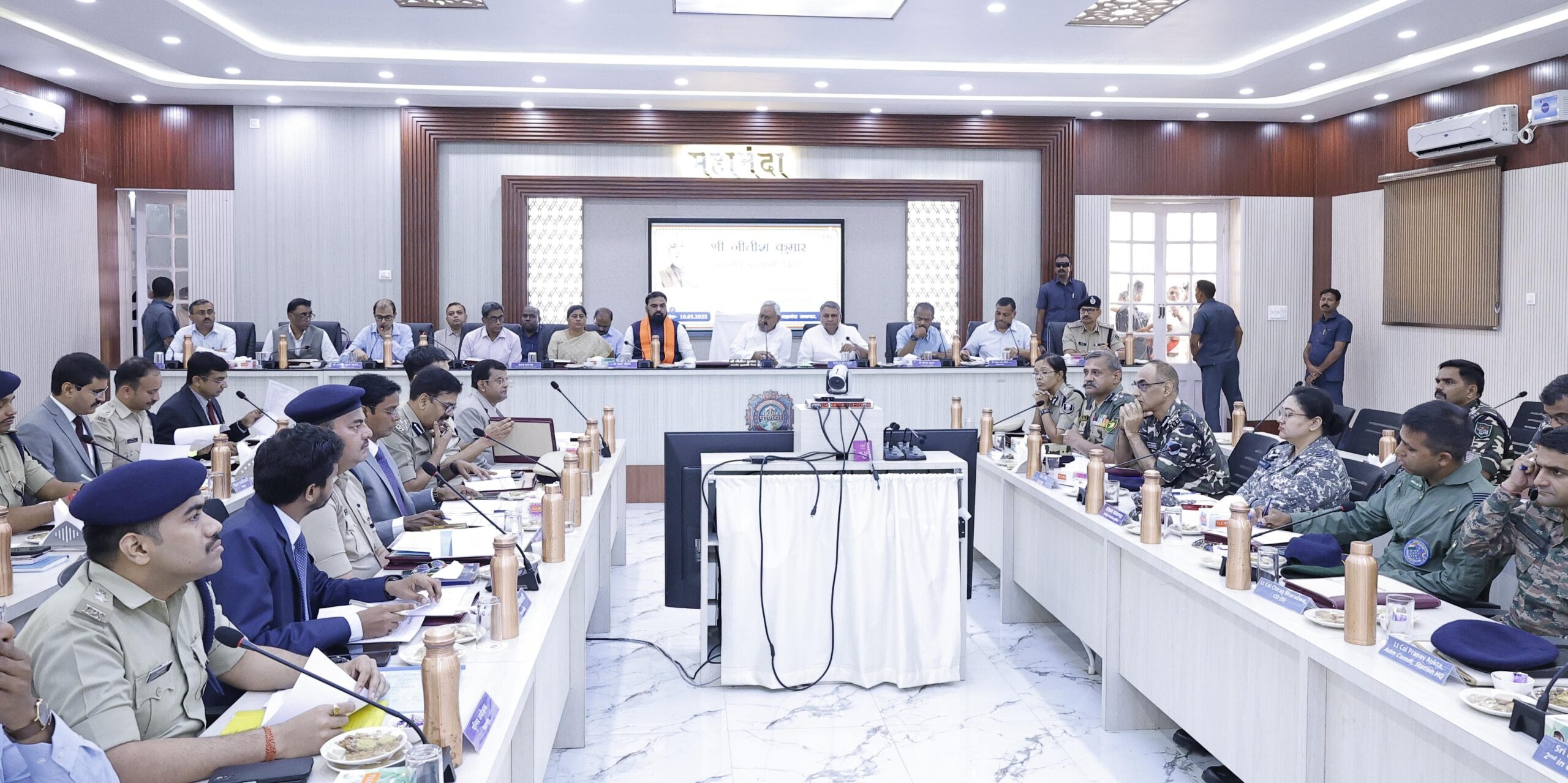 Bihar CM Nitish Kumar Holds High-Level Border Security Review in Purnia Amid Indo-Pak Tensions