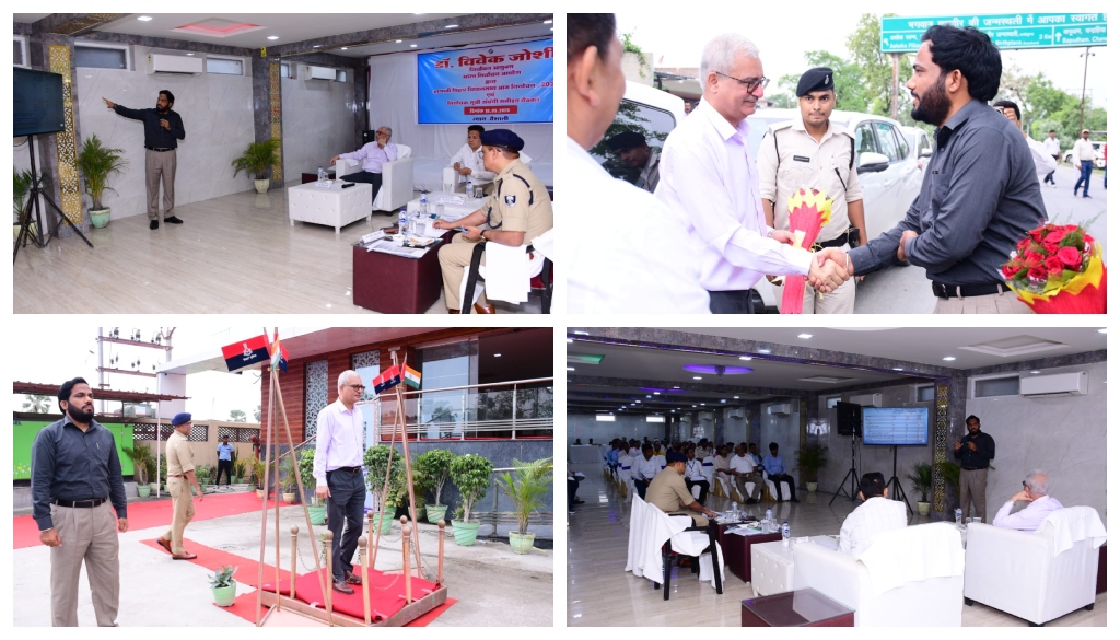 Visit Of Election Commissioner Dr. Vivek Joshi To District Vaishali