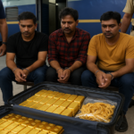 Three Maharashtra Residents Held With 20kg Smuggled Gold Worth Rs 18 Crore at Bihar’s Chhapra Station