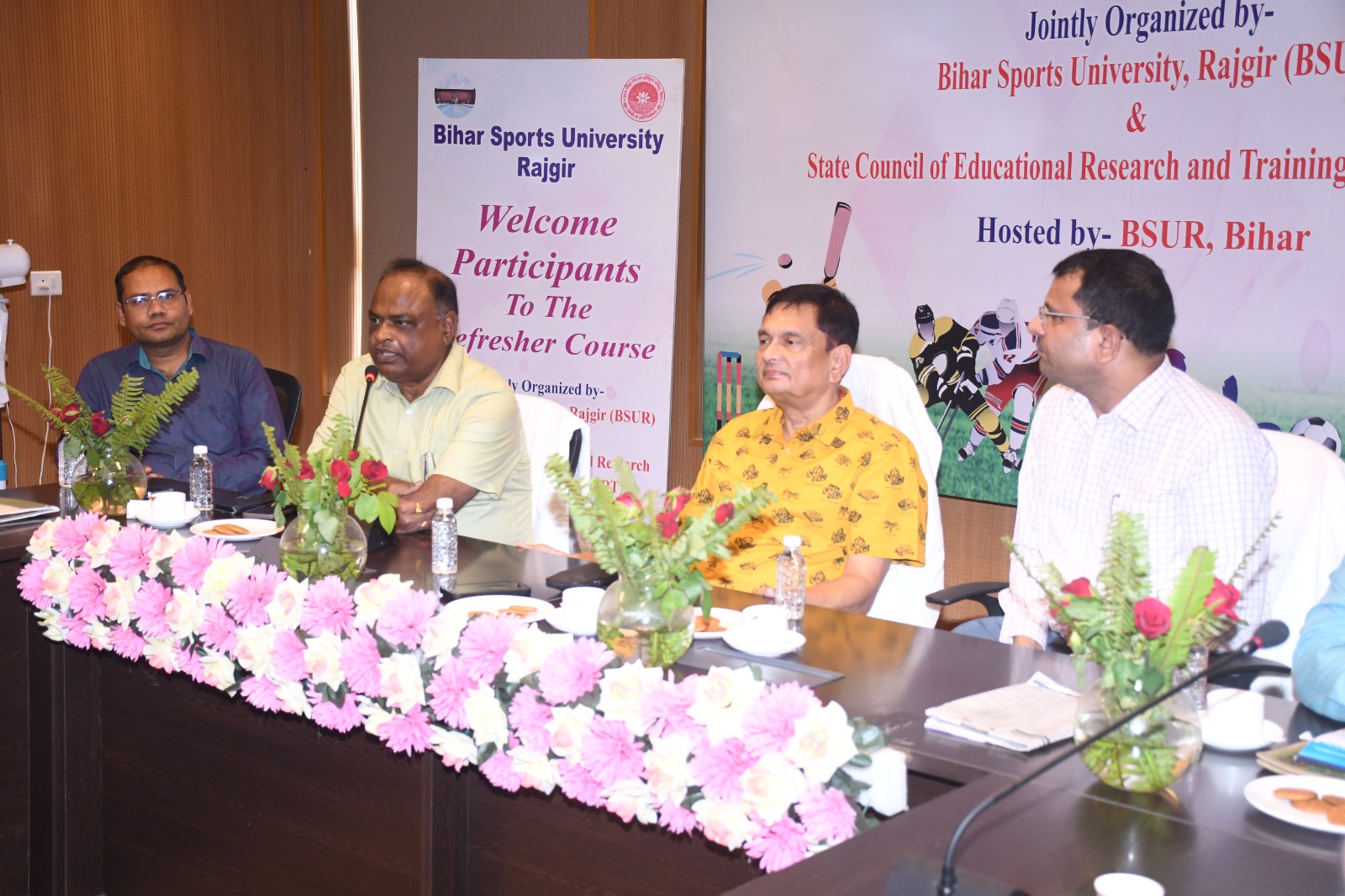 BSUR, SCERT Launch 6-Day Refresher Course for Physical Education Lecturers in Rajgir 