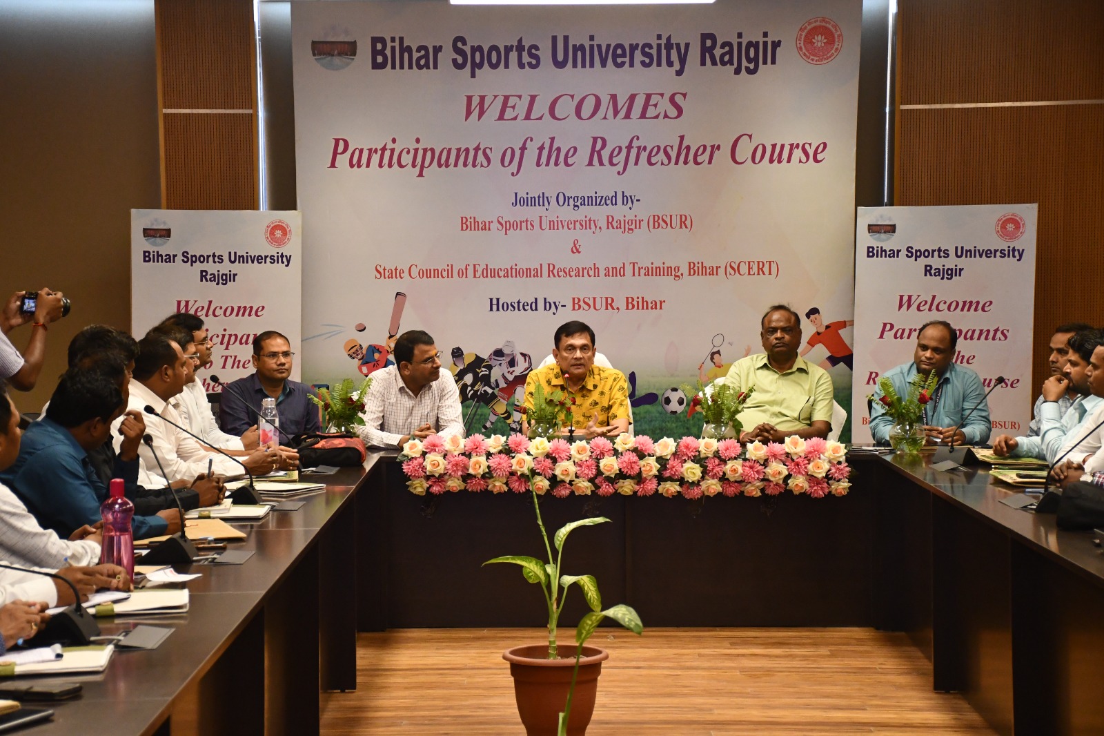 BSUR, SCERT Launch 6-Day Refresher Course for Physical Education Lecturers in Rajgir 