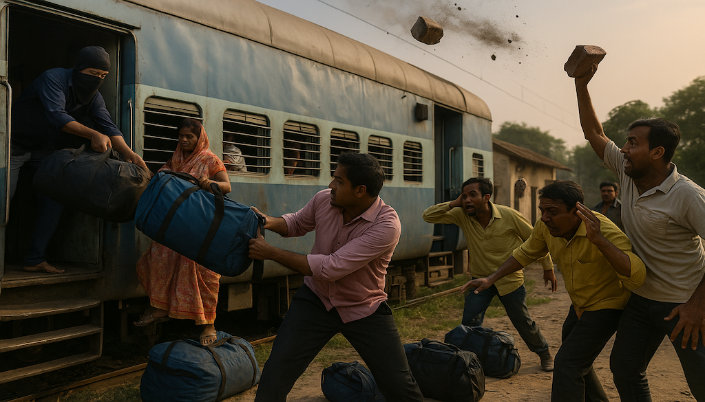 Liquor Smugglers Turn to Small Railway Stations