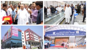 Bihar CM Nitish Kumar Inaugurates Patna Junction’s Multi-Modal Hub and Smart Subway