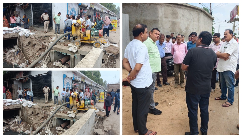 Patna Municipal Commissioner conducts surprise inspection of Saidpur Samp and Bakarganj Nala