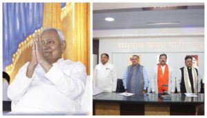 Nitish’s Double Huddle: First With BJP, Then With JD(U) to Set Poll Agenda