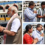 PM Modi Meets Bihar’s Young Cricket Prodigy Vaibhav Suryavanshi at Patna Airport