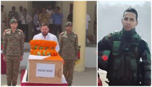 Tributes Pour In as Body of Martyr Ram Babu Singh Reaches Patna; Tejashwi Yadav Leads Homage