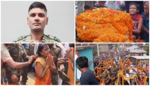 4-Year-Old Lights Pyre of Martyred Havildar Santosh Yadav, Daughters Hug His Uniform in Tears