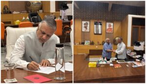 Professor Sachin Chaturvedi Assumes Charge as Vice Chancellor of Nalanda University