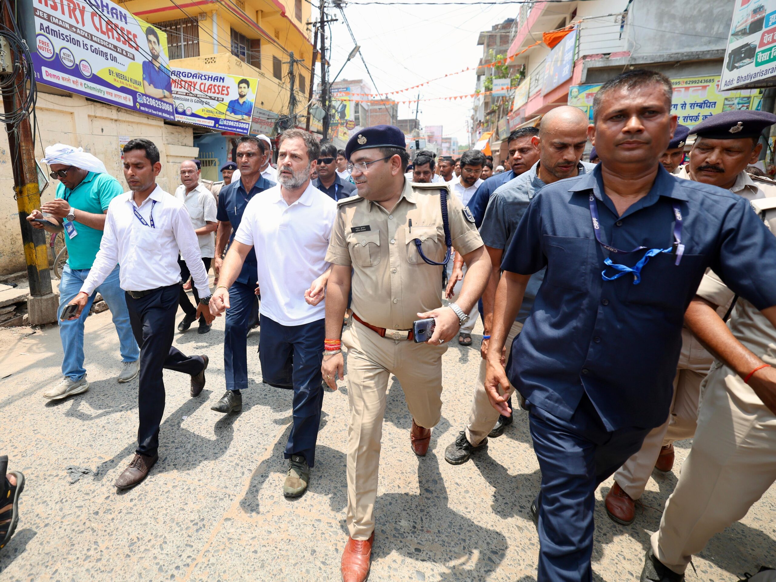 Rahul Gandhi Defies Bihar Authorities, Faces Two Cases Over Darbhanga Visit