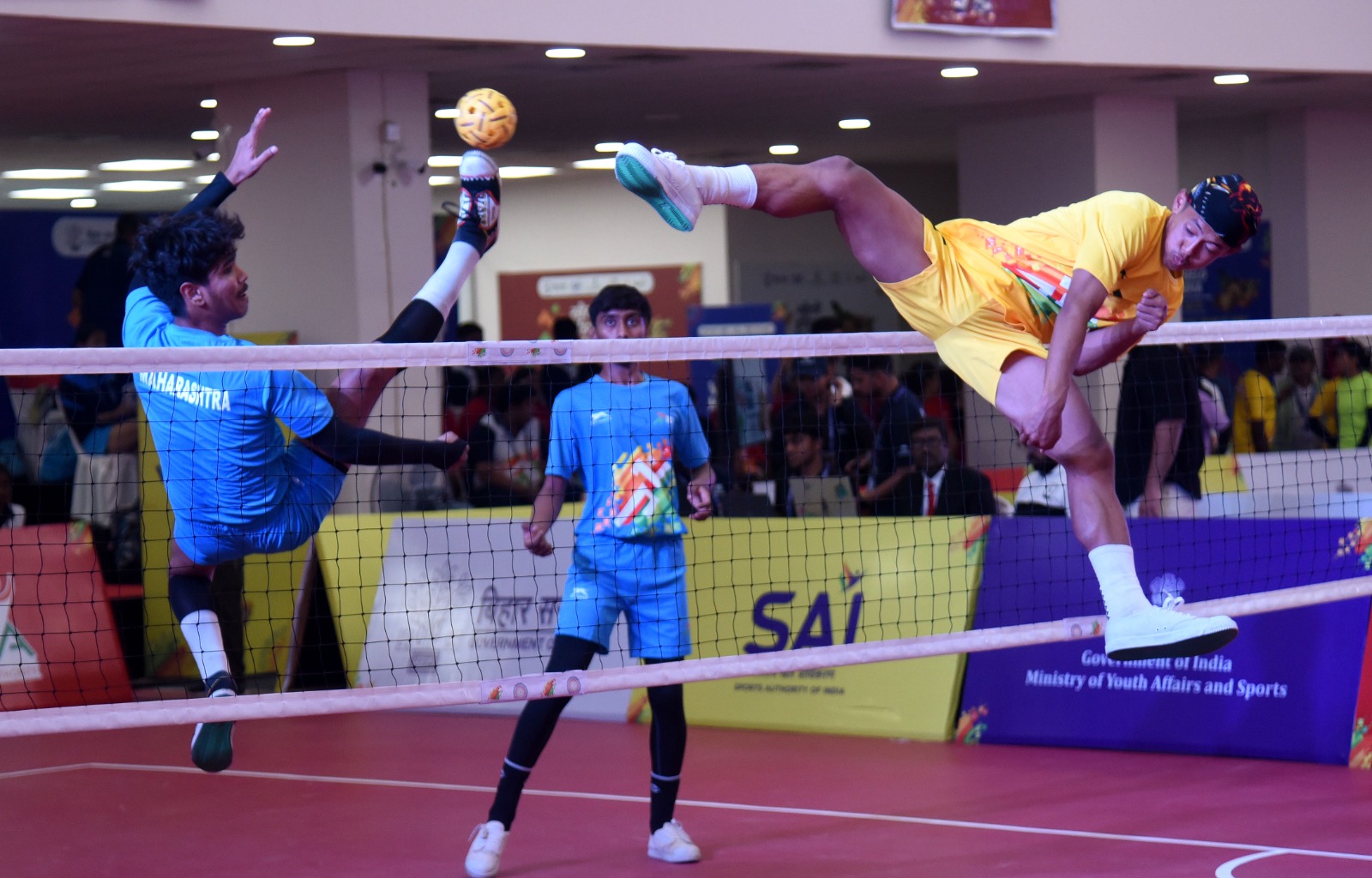 Inspired By World Cup Glory, Sepak Takraw Joins Khelo India Youth Games in Bihar