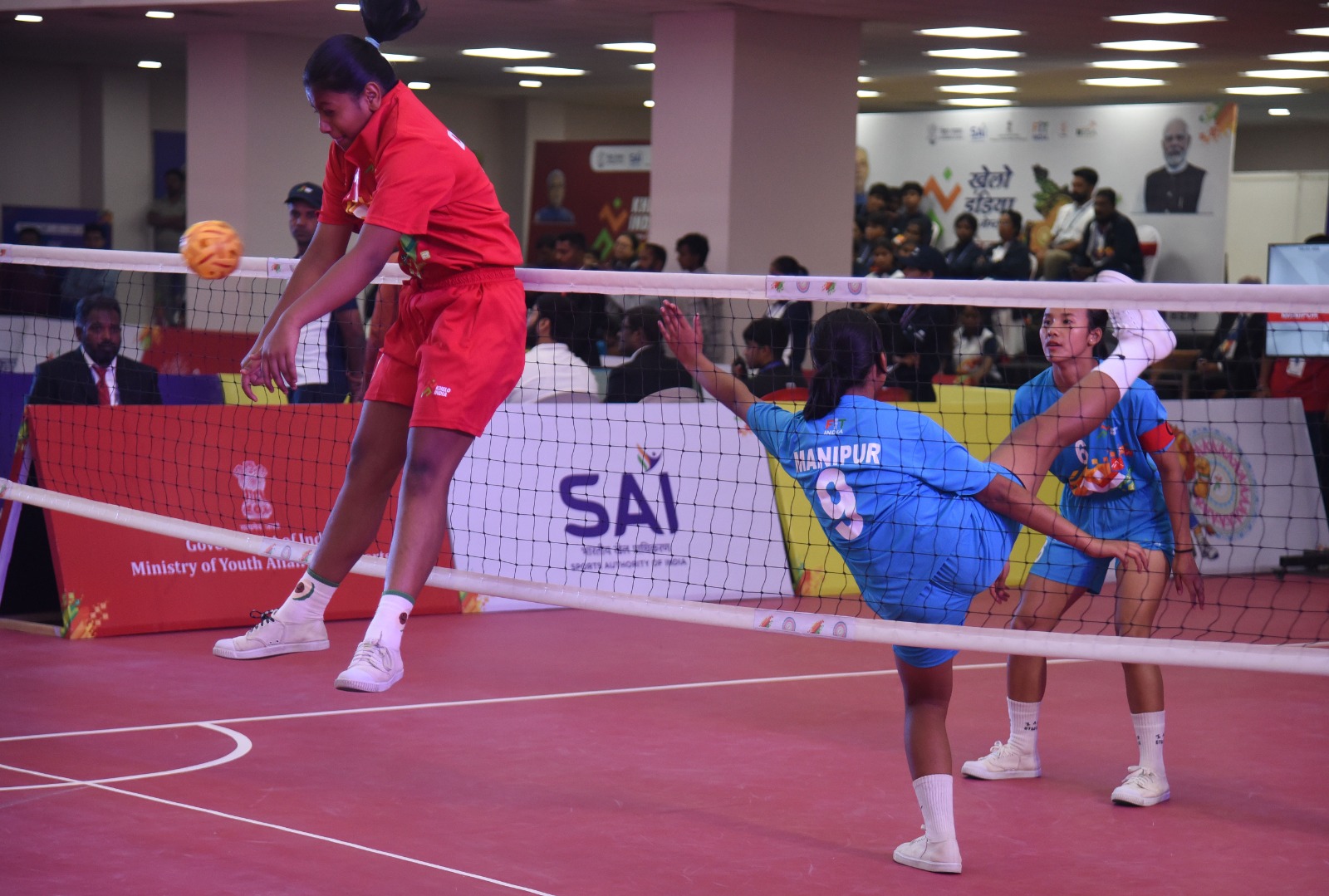 Inspired By World Cup Glory, Sepak Takraw Joins Khelo India Youth Games in Bihar