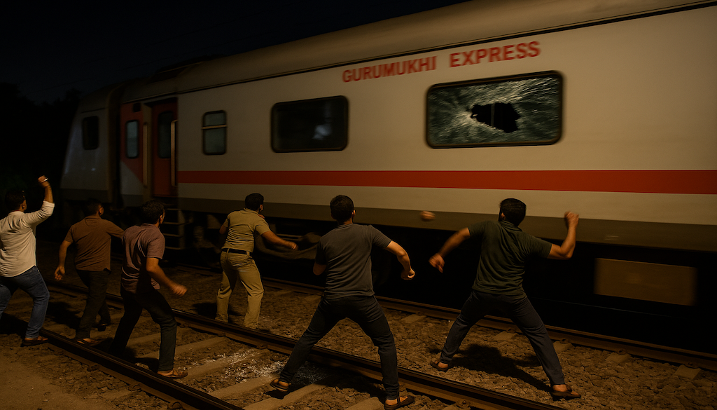 Liquor Smugglers Stop Train in Patna, Pelt Stones at Passengers and Police