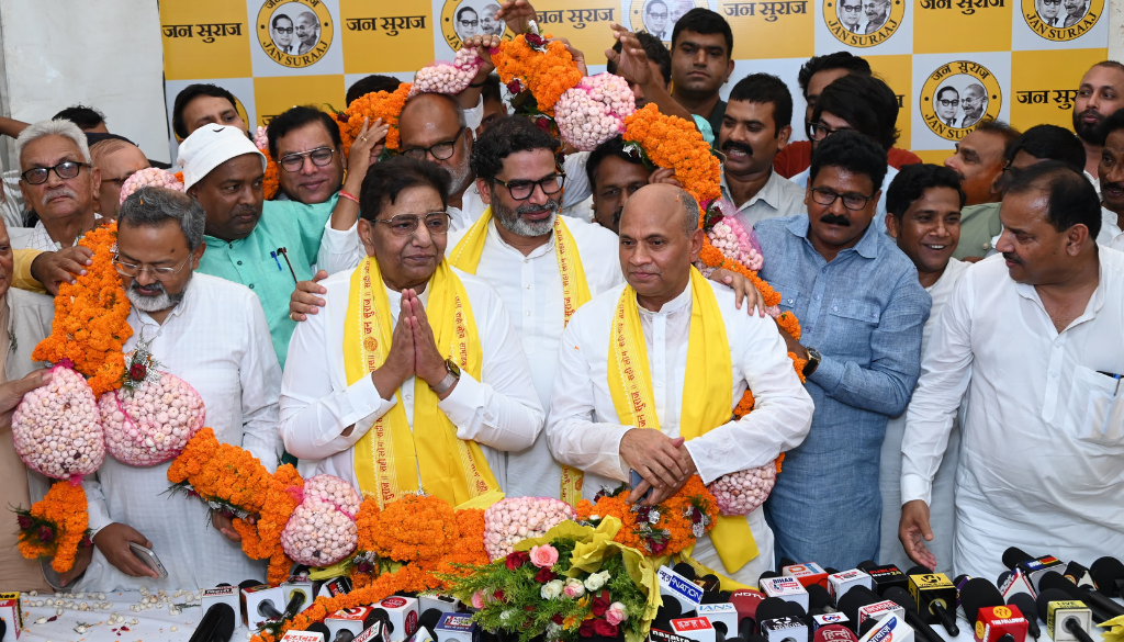 Jan Suraaj Names Uday Singh as National President, Prashant Kishor Criticizes Govt Over Denial of Entry into Nitish’s Village